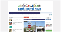 Desktop Screenshot of northcentralnews.net
