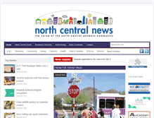 Tablet Screenshot of northcentralnews.net